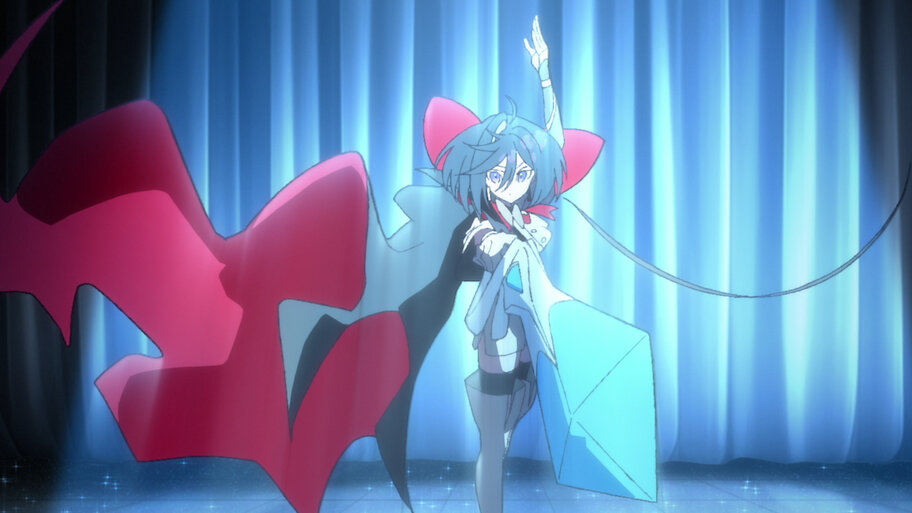 Sapphire transformée en Ribbon Hero dans le film anime Netflix